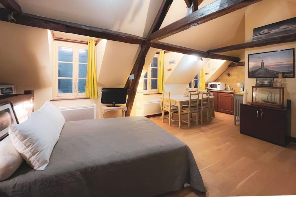 Studio Les Galets Blancs Saint-Valery-en-Caux Buitenkant foto